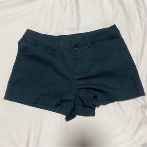 H&M Mini Black Dress Shorts